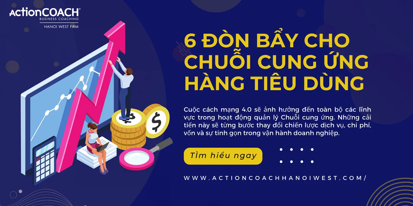 6 đòn bẩy cho Chuỗi cung ứng Hàng tiêu dùng