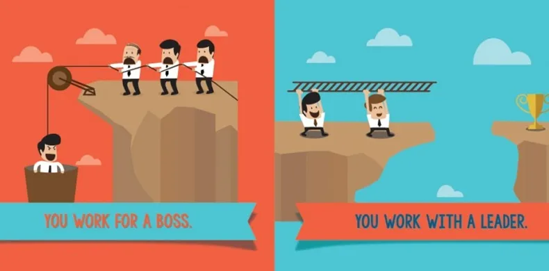 Chúng ta thường nói về boss và leader. Vậy đâu là sự khác biệt?